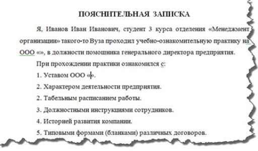 Отчет по практике: Отчет по производственной практике по менеджменту